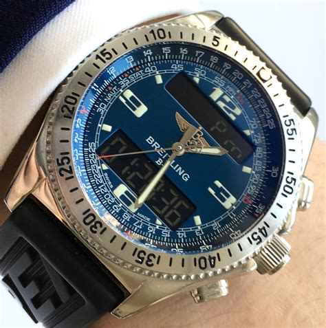 breitling b1 blue dial|breitling b1 price.